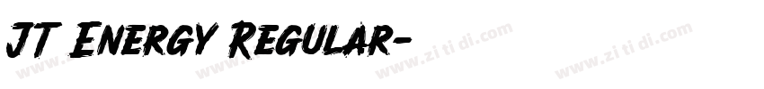 JT Energy Regular字体转换